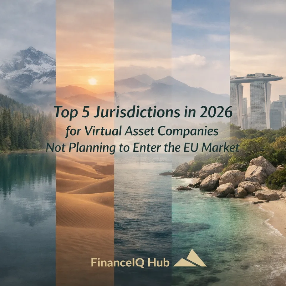 Top 5 Jurisdictions in 2026 for Virtual Asset Companies Not Planning to Enter the EU Market