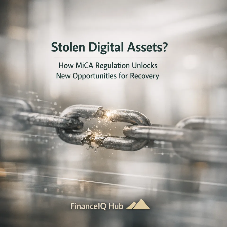 Stolen Digital Assets? How MiCA Regulation Unlocks New Opportunities for Recovery