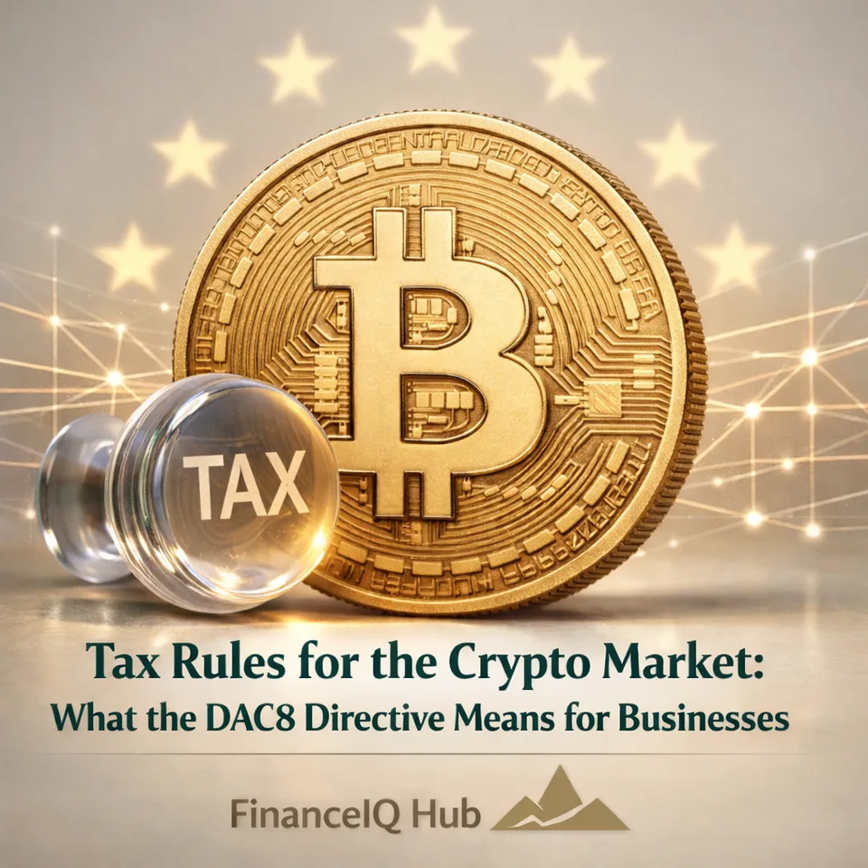 Tax Rules for the Crypto Market: What the DAC8 Directive Means for Businesses