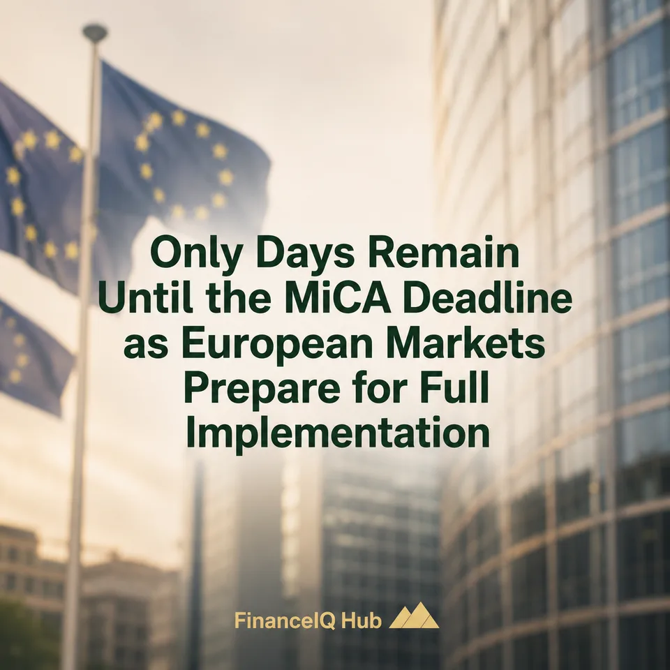 Only Days Remain Until the MiCA Deadline as European Markets Prepare for Full Implementation