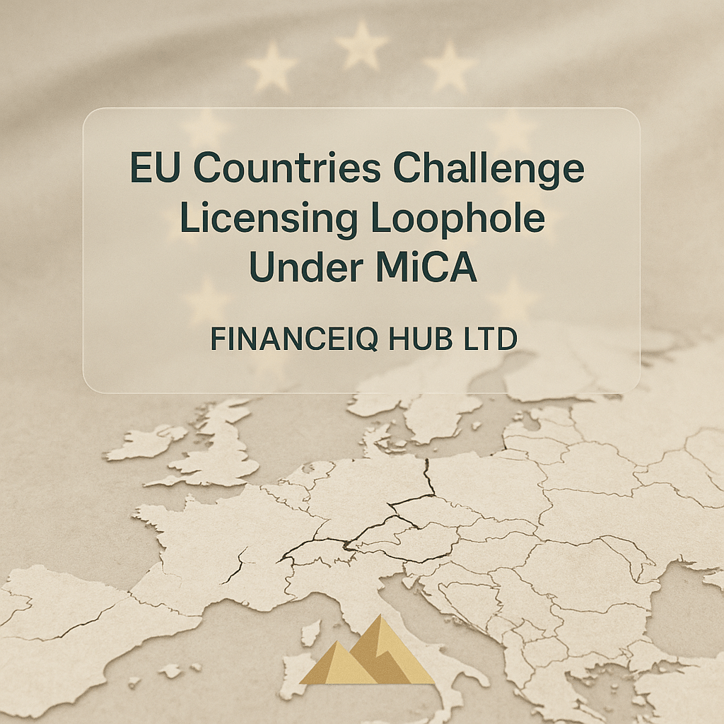 EU Countries Challenge Licensing Loophole Under&nbsp;MiCA