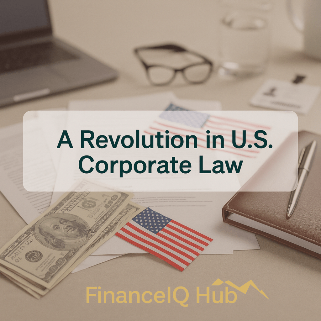 A Revolution in U.S. Corporate Law: Why This Is a Good Opportunity for Digital Asset&nbsp;Companies