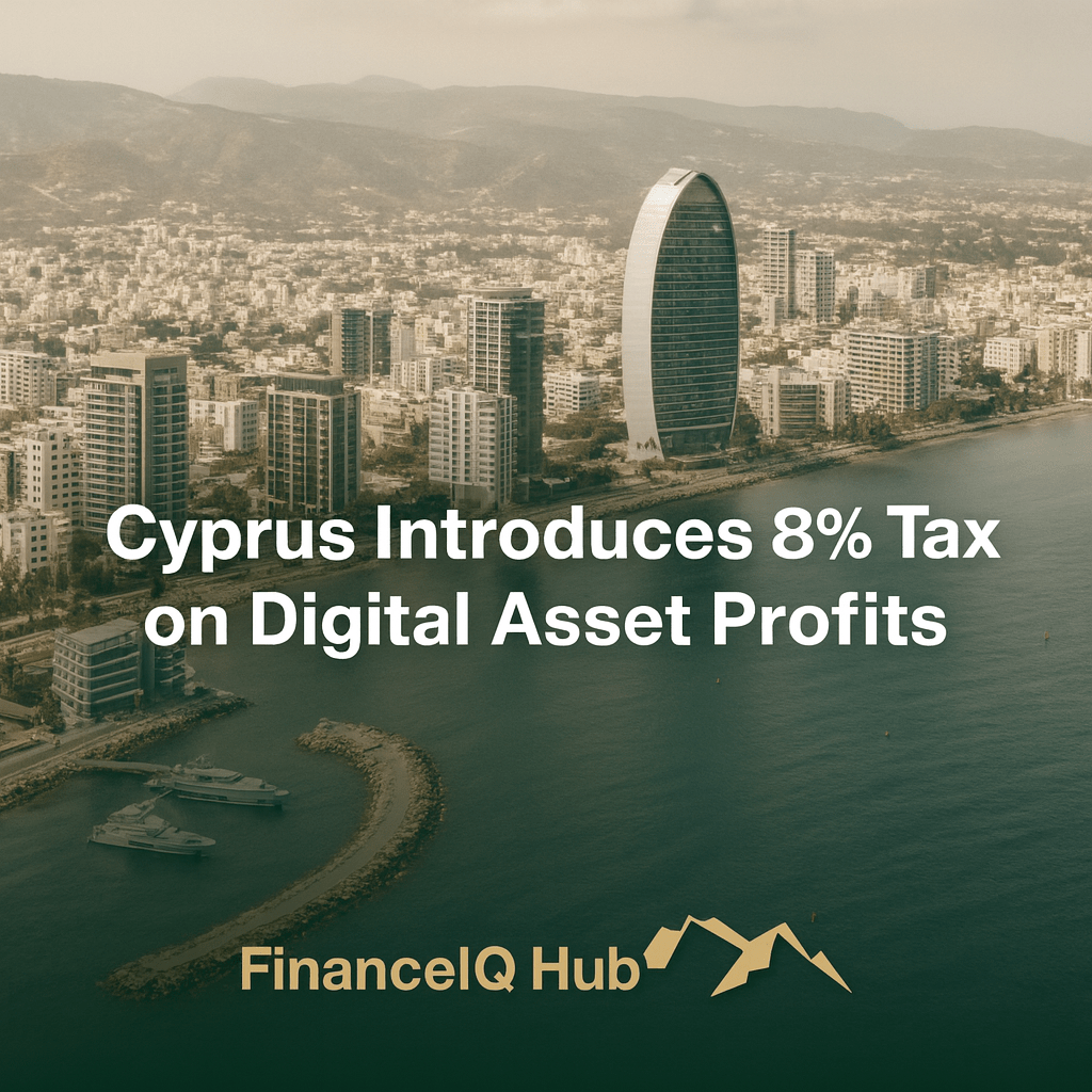 Cyprus Introduces 8% Tax on Digital Asset&nbsp;Profits
