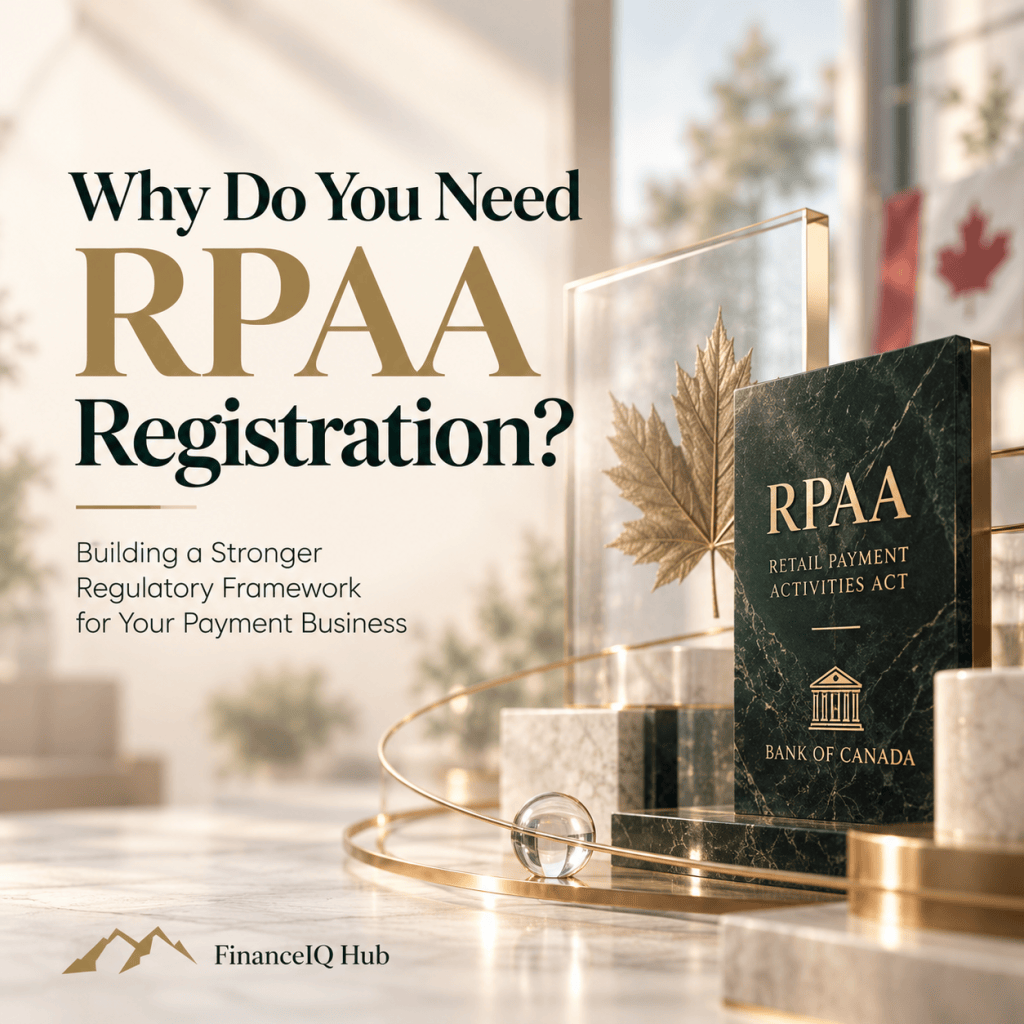 Why Do You Need RPAA Registration? FinanceIQ Hub explains the role of RPAA registration in building a stronger regulatory framework for payment businesses.